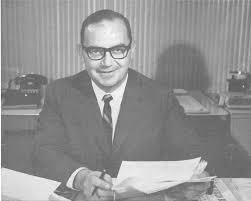 Robert M. White, in 1963, as Chief of the U.S. Weather Bureau